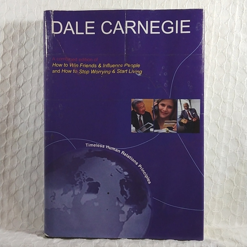 Hardback book How  combo of "To Win Friends / Stop Worrying & Start Living"